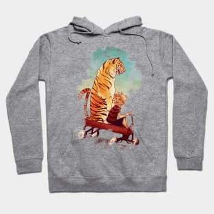 Boy and Tiger Hoodie